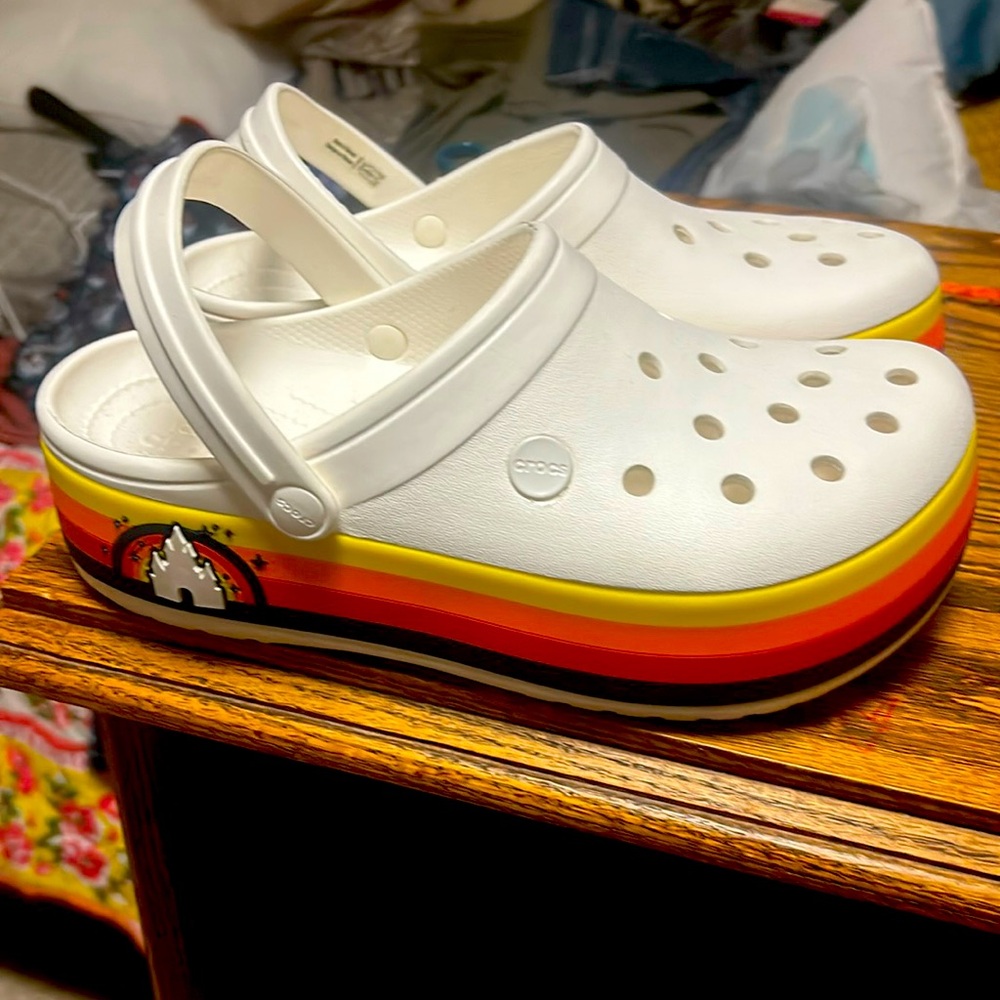NWOT Disney parks crocs